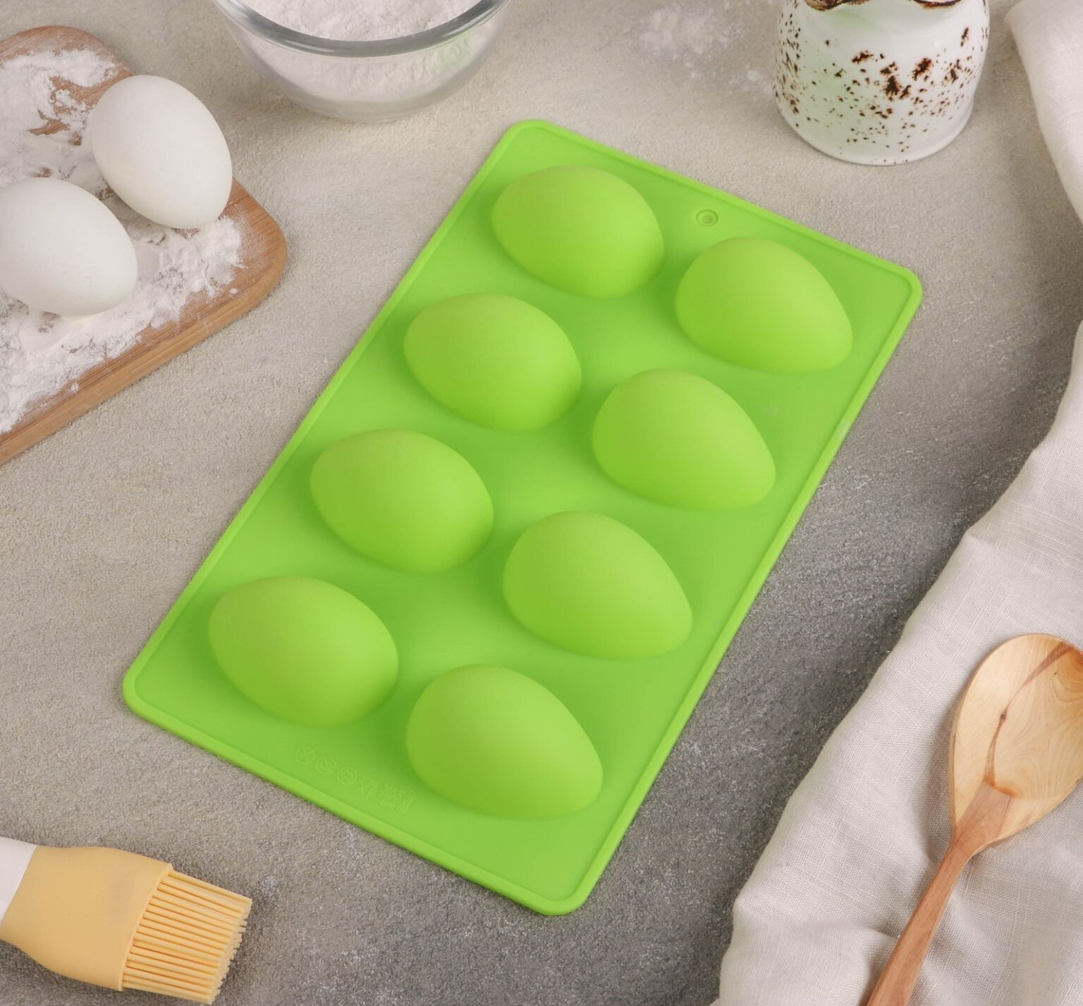 Купить форму для яиц. Форма для выпечки Доляна «яйца», 28×17×1,5 см, 8 ячеек, цвет микс. Силиконовая форма 28*17*2см 48292. Форма силиконовая (385x80xh50 мм) "3д яйцо" 5 фигур d50xh70 мм. Форма для выпечки «яйца», 28×17×1,5 см, 8 ячеек, цвет микс.